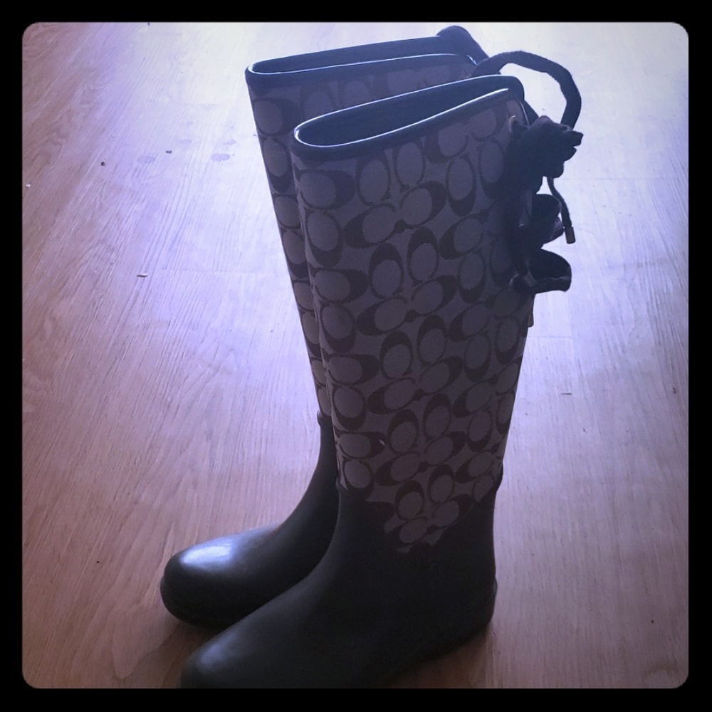 Coach Rain Boots